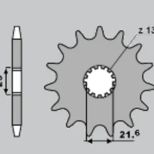 Bezpečná Platba PBR řetězové kolo přední 566 14 18NC SUZUKI GS/GSF/GSXR (JTF566.14)